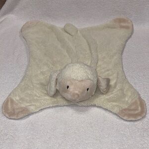 HTF Baby Gund Lopsy Comfy Cozy 6047440 Lamb/Sheep Security Blanket/ Lovey